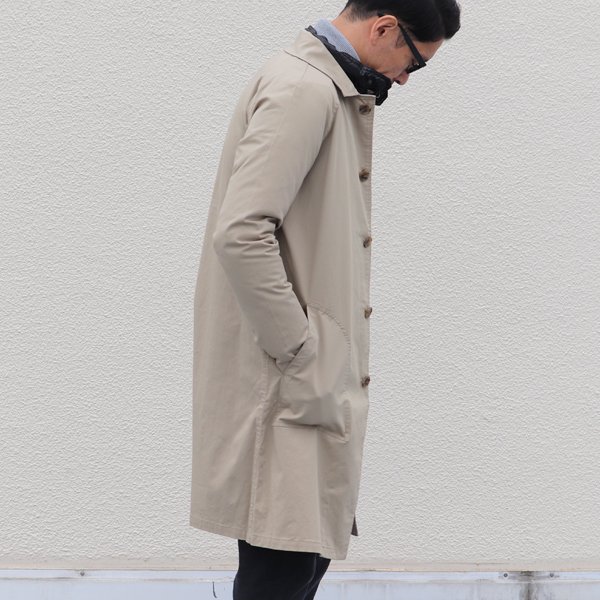 画像4: ”CORDURA"コットンナイロンツイルストレッチステンカラーコート『日本製』【送料無料】  / Upscape Audience