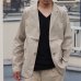 画像3: コットンリネンストレッチ2Bクラークジャケット『日本製』/ Upscape Audience