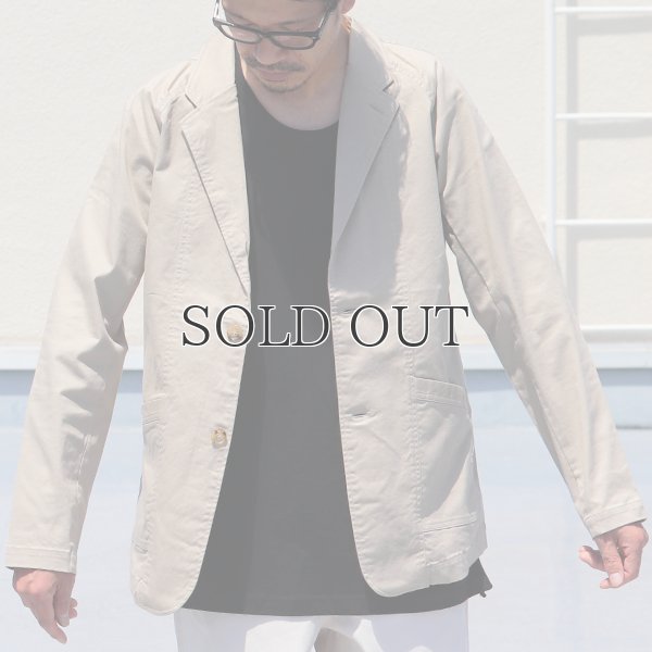 画像10: コットンリネンストレッチ2Bクラークジャケット『日本製』/ Upscape Audience