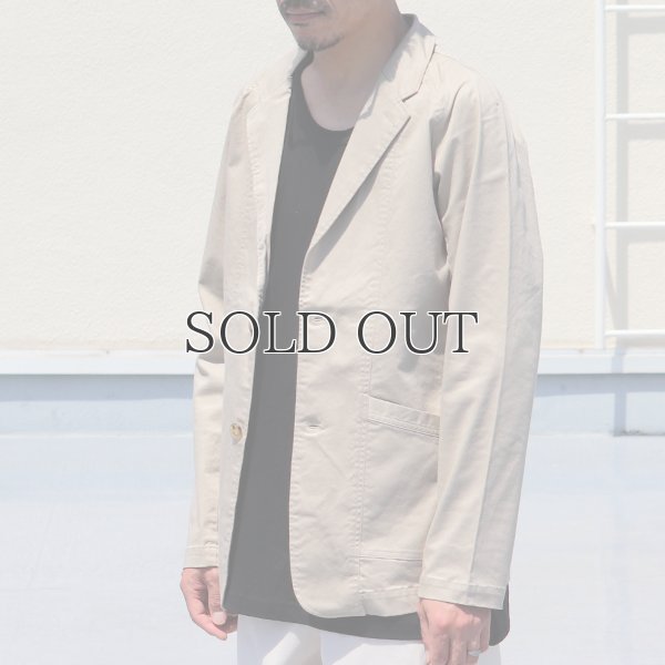 画像11: コットンリネンストレッチ2Bクラークジャケット『日本製』/ Upscape Audience