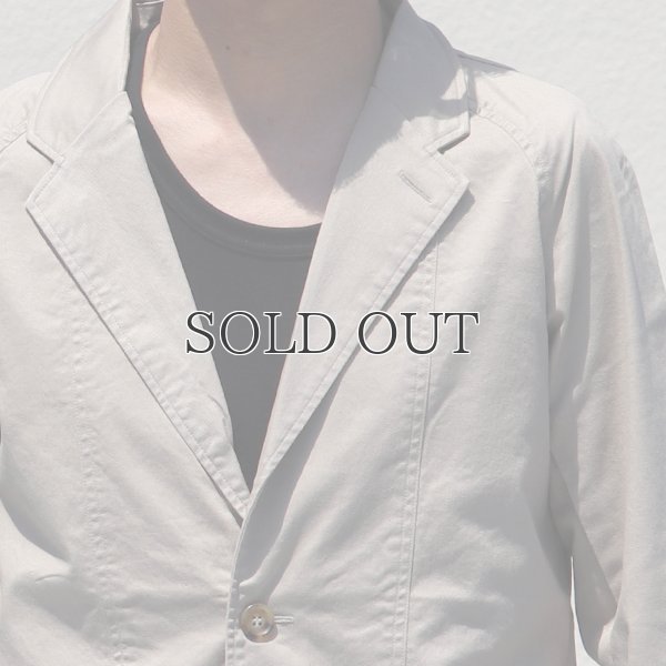 画像19: コットンリネンストレッチ2Bクラークジャケット『日本製』/ Upscape Audience