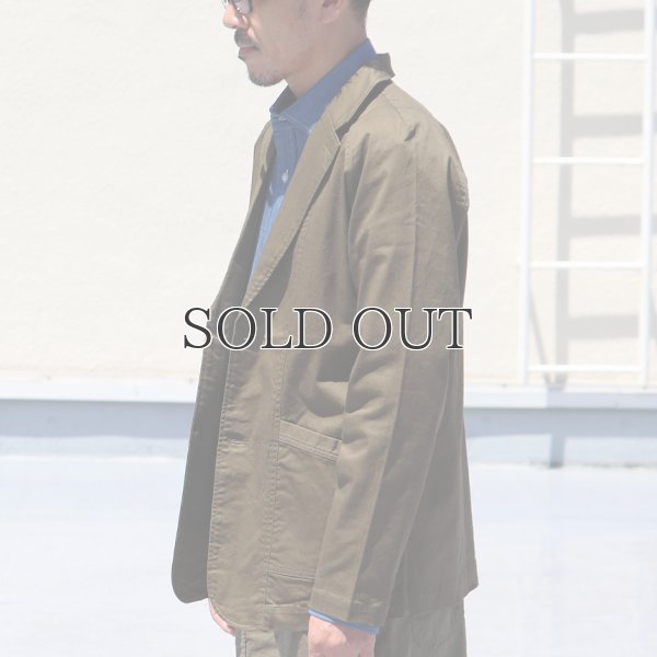 画像15: コットンリネンストレッチ2Bクラークジャケット『日本製』/ Upscape Audience