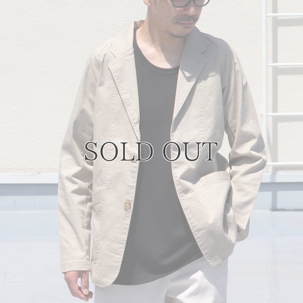 画像3: コットンリネンストレッチ2Bクラークジャケット『日本製』/ Upscape Audience