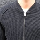 More photos1: 【RE PRICE / 価格改定】ビッグワッフルMA1ブルゾン【MADE IN JAPAN】『日本製』 / Upscape Audience