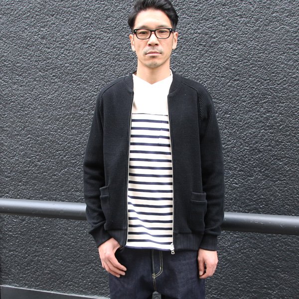 画像12: 【RE PRICE / 価格改定】ビッグワッフルMA1ブルゾン【MADE IN JAPAN】『日本製』 / Upscape Audience