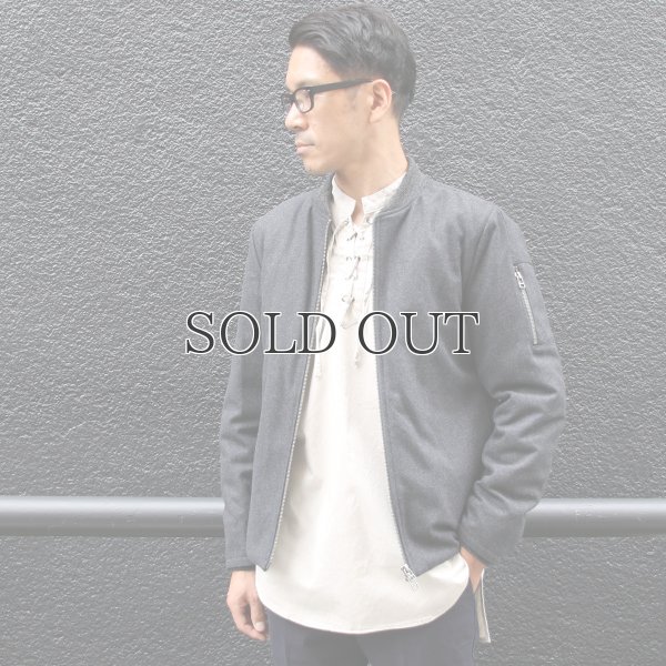 画像16: 610ｇウールメルトン裏ダイヤキルトMA-1ジャケット【レディース】【送料無料】 / Audience