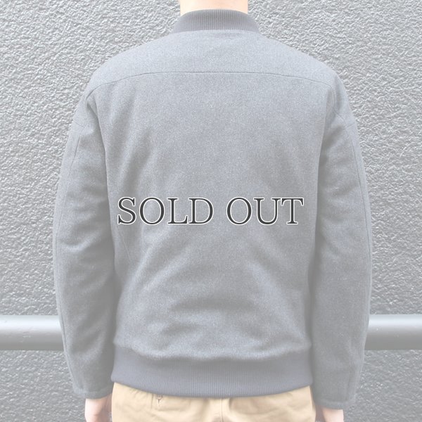 画像8: 610ｇウールメルトン裏ダイヤキルトMA-1ジャケット【レディース】【送料無料】 / Audience