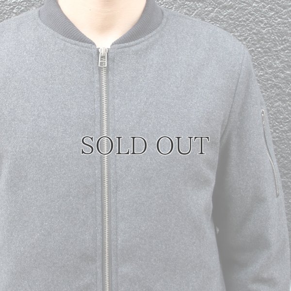 画像10: 610ｇウールメルトン裏ダイヤキルトMA-1ジャケット【レディース】【送料無料】 / Audience