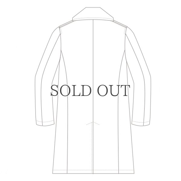 画像8: 610gウールメルトン比翼仕立3Bチェスターコート 【送料無料】 / Audience