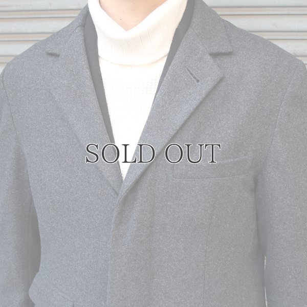 画像14: 610gウールメルトン比翼仕立3Bチェスターコート 【送料無料】 / Audience