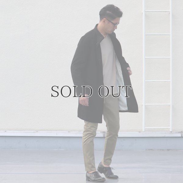 画像11: 550gイタリアNOBILIAビーバー比翼仕立てスタンドカラーコート / Audience