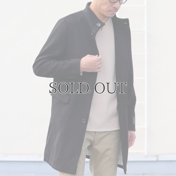 画像8: 550gイタリアNOBILIAビーバー比翼仕立てスタンドカラーコート / Audience