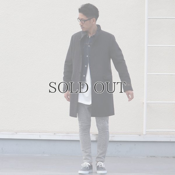 画像11: 550gイタリアNOBILIAビーバー比翼仕立てスタンドカラーコート / Audience