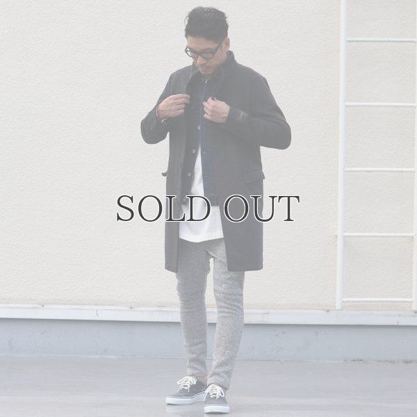 画像9: 550gイタリアNOBILIAビーバー比翼仕立てスタンドカラーコート / Audience