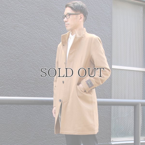 画像13: 550ｇイタリアNOBILIAビーバー比翼仕立てスタンドカラーコート / Audience