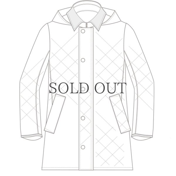 画像10: キルティング脱着フード付ステンカラージャケット 【送料無料】/ Audience