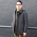 画像3: キルティング脱着フード付ステンカラージャケット 【送料無料】/ Audience