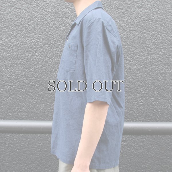 画像13: ソフトリネンコットンキャンバスオープンカラー5/Sシャツジャケット【MADE IN JAPAN】『日本製』/ Upscape Audience