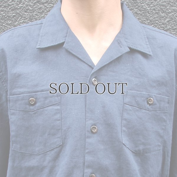 画像16: ソフトリネンコットンキャンバスオープンカラー5/Sシャツジャケット【MADE IN JAPAN】『日本製』/ Upscape Audience