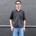 画像7: ソフトリネンコットンキャンバスオープンカラー5/Sシャツジャケット【MADE IN JAPAN】『日本製』/ Upscape Audience (7)