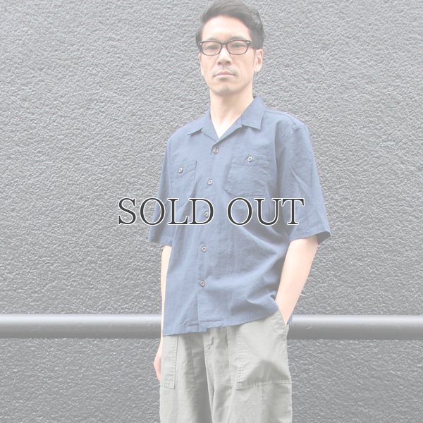 画像8: ソフトリネンコットンキャンバスオープンカラー5/Sシャツジャケット【MADE IN JAPAN】『日本製』/ Upscape Audience