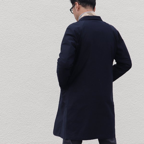 画像4: ヨコムラバックサテン 3Bクラークコート 【送料無料】『日本製』/ Upscape Audience