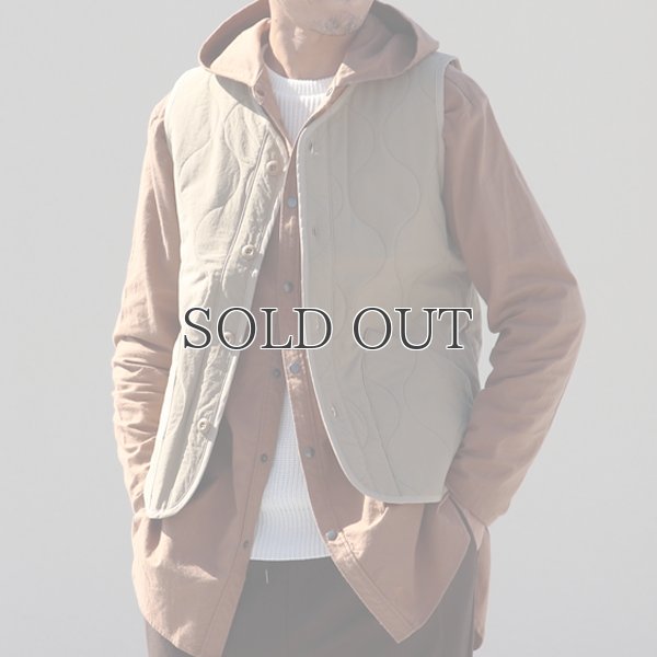 画像9: Teflon（テフロン）耐水撥水コットンタッチナイロン ウェーブキルト V/N ベスト【MADE IN JAPAN】『日本製』/ Upscape Audience