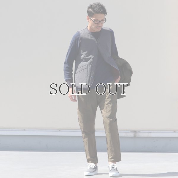 画像11: Teflon（テフロン）耐水撥水コットンタッチナイロン ウェーブキルト V/N ベスト【MADE IN JAPAN】『日本製』/ Upscape Audience