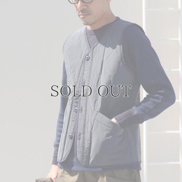 画像3: Teflon（テフロン）耐水撥水コットンタッチナイロン ウェーブキルト V/N ベスト【MADE IN JAPAN】『日本製』/ Upscape Audience