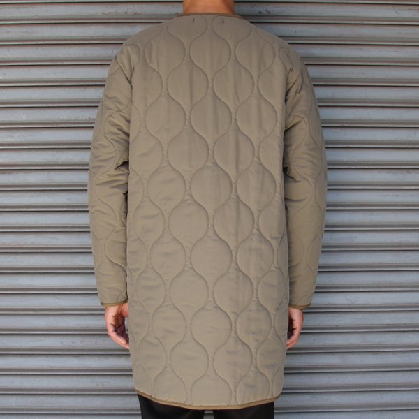 画像9: Teflon（テフロン）耐水撥水コットンタッチナイロン ウェーブキルト US ARMY コート【MADE IN JAPAN】『日本製』【送料無料】/ Upscape Audience