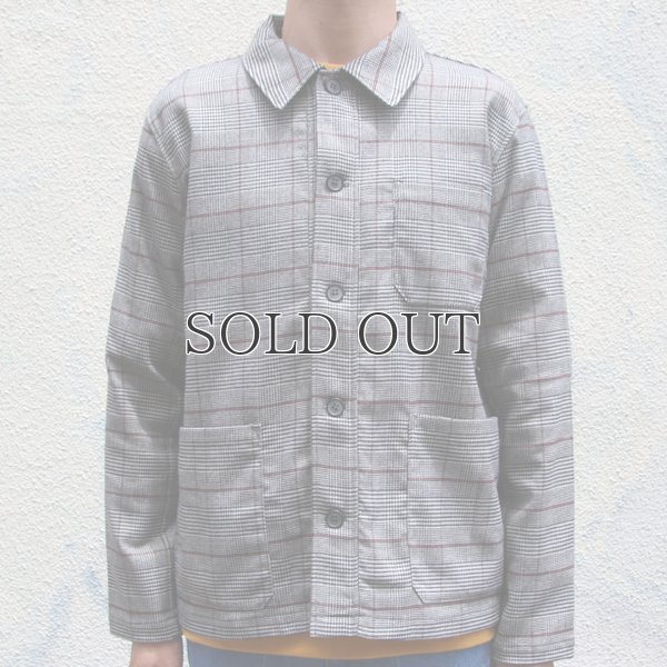 画像11: ギャバジンストレッチ チェック柄 カバーオールJKT『日本製』  / Upscape Audience