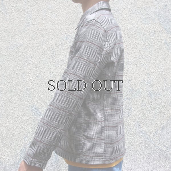 画像13: ギャバジンストレッチ チェック柄 カバーオールJKT『日本製』  / Upscape Audience