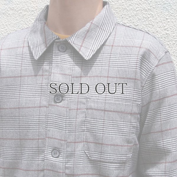 画像16: ギャバジンストレッチ チェック柄 カバーオールJKT『日本製』  / Upscape Audience