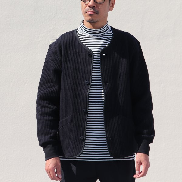 画像14: 「尾州」コットンキルト CZ ARMY ジャケット【MADE IN JAPAN】『日本製』 / Upscape Audience