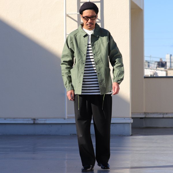 画像5: 【RE PRICE/価格改定】ヨコムラバックサテン アシンメトリーコーチジャケット 『日本製』/ Upscape Audience