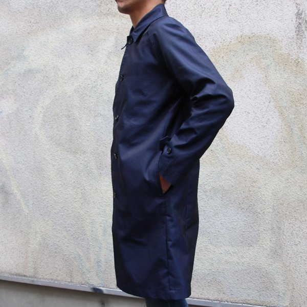 画像8: 玉虫ギャバステンカラーコート『日本製』【送料無料】  / Upscape Audience