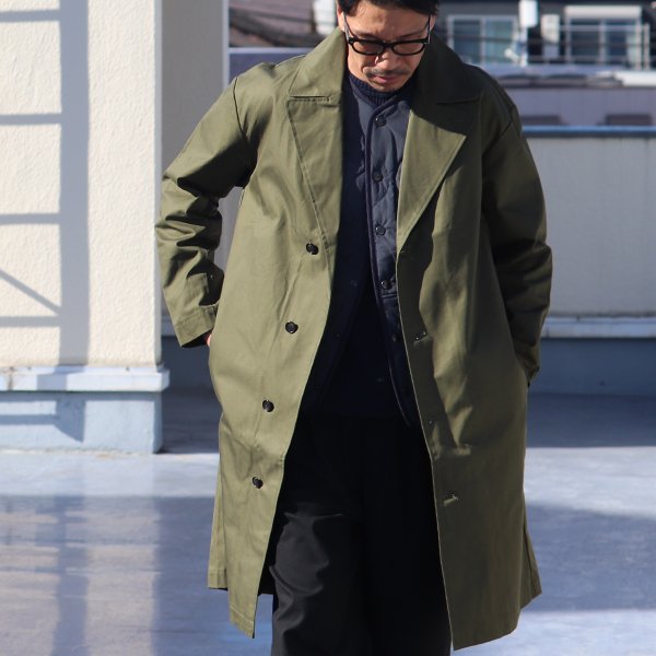 画像3: VENTILE®(ベンタイル)40/2耐水撥水ギャバ UK ARMYコート『日本製』【送料無料】  / Upscape Audience