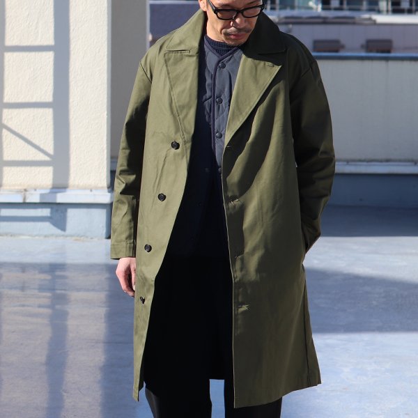 画像4: VENTILE®(ベンタイル)40/2耐水撥水ギャバ UK ARMYコート『日本製』【送料無料】  / Upscape Audience
