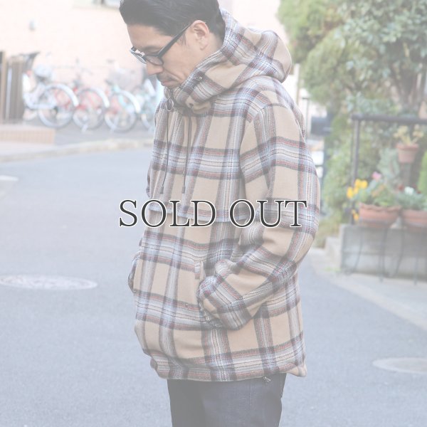 画像10: チェック柄 メルトン サーモライトアノラックパーカー / Audience