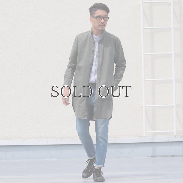 画像13: グリストーンW アーミーコード ポケ付 ローマシャツコート【MADE IN JAPAN】『日本製』/ Upscape Audience