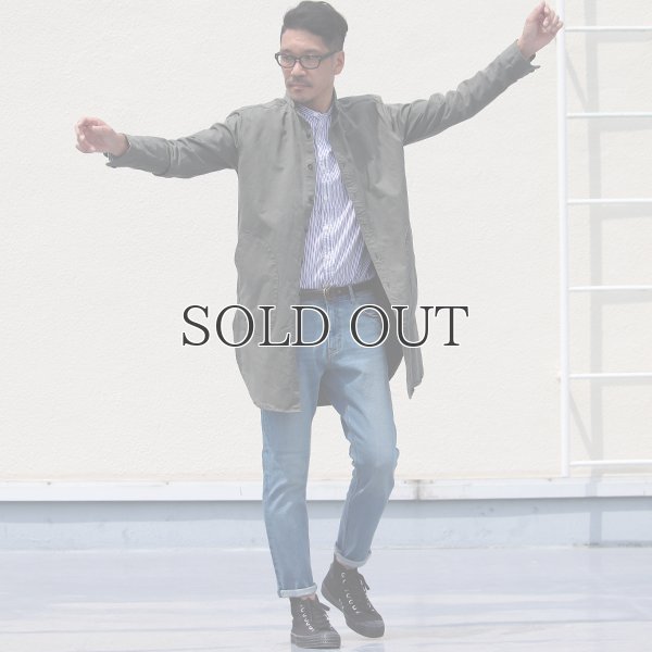 画像14: グリストーンW アーミーコード ポケ付 ローマシャツコート【MADE IN JAPAN】『日本製』/ Upscape Audience