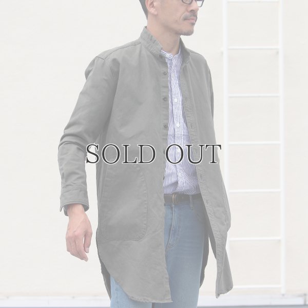 画像4: グリストーンW アーミーコード ポケ付 ローマシャツコート【MADE IN JAPAN】『日本製』/ Upscape Audience