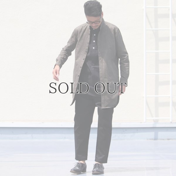 画像13: グリストーンW アーミーコード ポケ付 ローマシャツコート【MADE IN JAPAN】『日本製』/ Upscape Audience