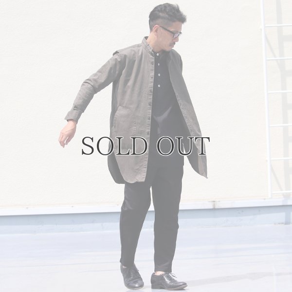 画像14: グリストーンW アーミーコード ポケ付 ローマシャツコート【MADE IN JAPAN】『日本製』/ Upscape Audience