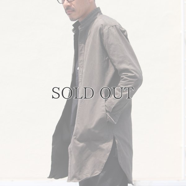 画像6: グリストーンW アーミーコード ポケ付 ローマシャツコート【MADE IN JAPAN】『日本製』/ Upscape Audience