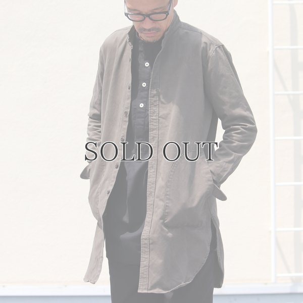 画像9: グリストーンW アーミーコード ポケ付 ローマシャツコート【MADE IN JAPAN】『日本製』/ Upscape Audience