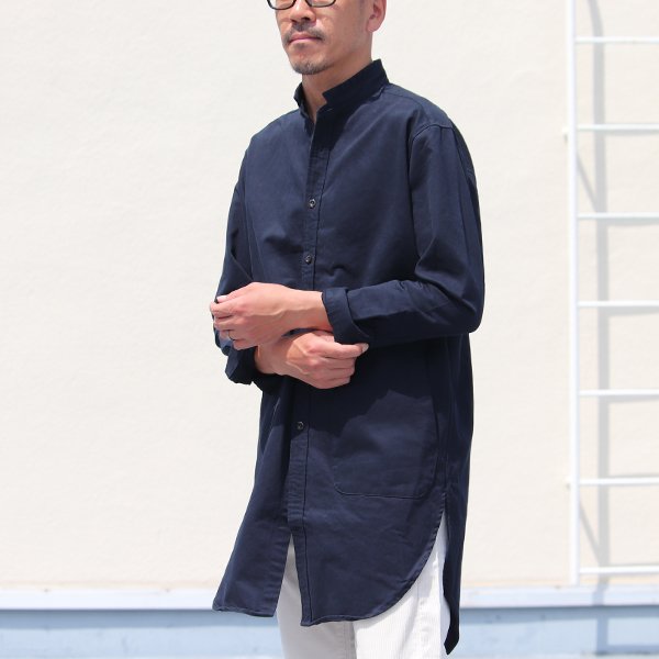 画像9: グリストーンW アーミーコード ポケ付 ローマシャツコート【MADE IN JAPAN】『日本製』/ Upscape Audience