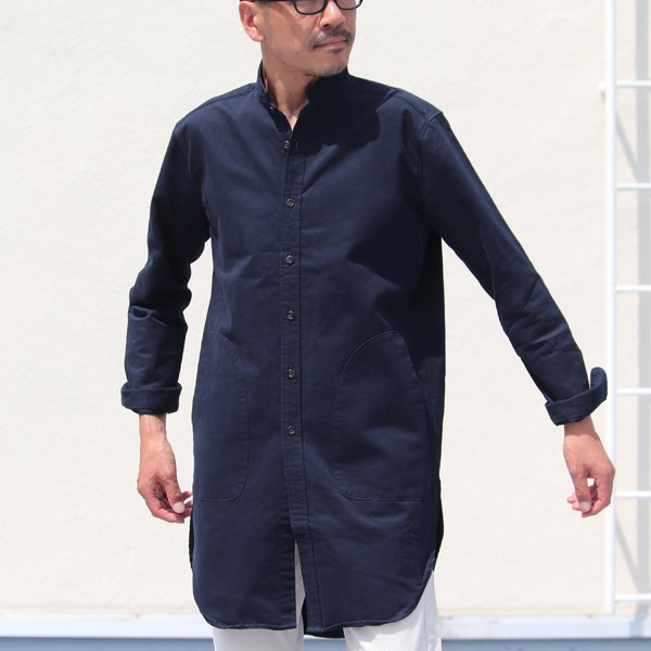 画像13: グリストーンW アーミーコード ポケ付 ローマシャツコート【MADE IN JAPAN】『日本製』/ Upscape Audience