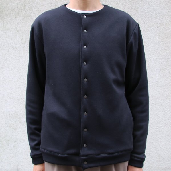 画像7: ボンバーヒート爆暖裏起毛ノーカラースナップジャケット【MADE IN JAPAN】『日本製 / Upscape Audience