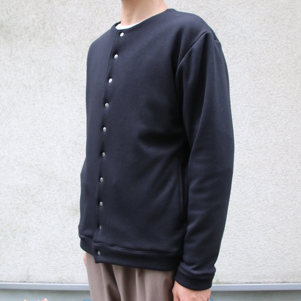 画像8: ボンバーヒート爆暖裏起毛ノーカラースナップジャケット【MADE IN JAPAN】『日本製 / Upscape Audience